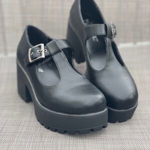 Koi Black Mary Janes